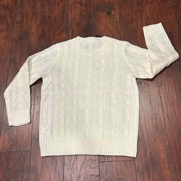 Vine & Love sequin sweater size small NWT - Picture 5 of 5